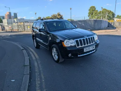 Used Jeep Grand Cherokee Overland 218 HP (160 kW) 2009 Black SUV