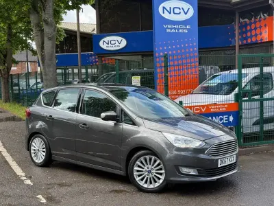 Begagnad Ford C-MAX Titanium 2017 Grå Minibuss