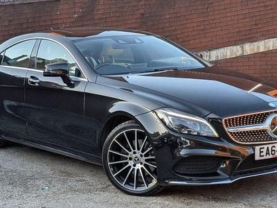 Used Mercedes CLS220 AMG line 2014 Black Coupe
