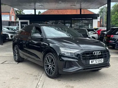 Used Audi Q8 Black Edition 340 HP (250 kW) 2022 Black SUV