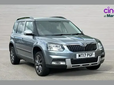Used Skoda Yeti Outdoor SE Drive 108 HP (79 kW) 2017 Grey SUV