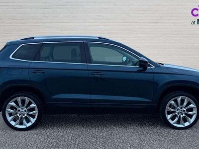 Used Skoda Karoq 150 HP (110 kW) 2018 Blue SUV