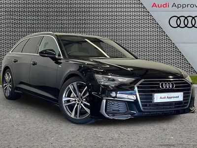 Used Audi A6 S-Line 201 HP (147 kW) 2023 Black Estate