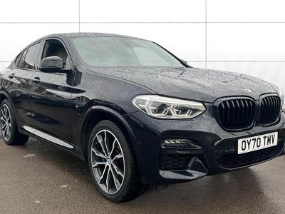 Black Used 2020 BMW X4 M Sport SUV | £32,890 (Fair price)