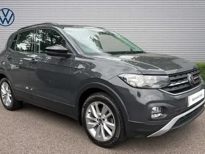 Used VW T-Cross SE 95 HP (69 kW) 2021 Grey SUV