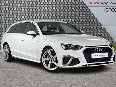 Used Audi A4 S-Line 200 HP (147 kW) 2023 White Estate