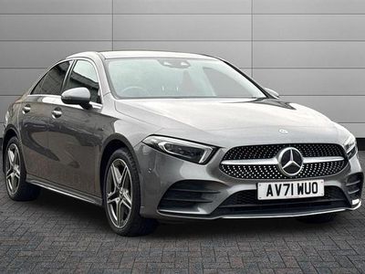 Mountain grey Used 2021 Mercedes A250 AMG Line Premium Plus Sedan | £19,490 (Fair price)
