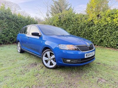 Blue Used 2014 Skoda Rapid Sport Hatchback | £5,650 (Fair price)