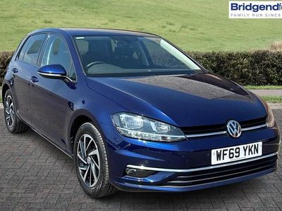 Blue Used 2019 VW Golf VII Match Hatchback | £16,100 (Good price)