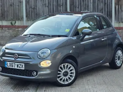 Used Fiat 500 Lounge 69 HP (50 kW) 2017 Grey Hatchback