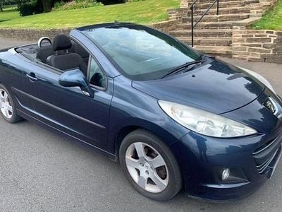 Used Peugeot 207 CC Active 112 HP (82 kW) 2012 Blue Cabriolet