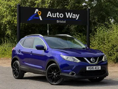 Used Nissan Qashqai Tekna 110 HP (80 kW) 2016 Blue SUV
