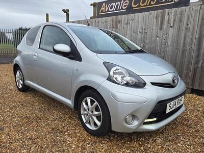 Silver Used 2014 Toyota Aygo Hatchback | £3,995 (Good price)