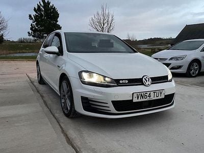 Used VW Golf VII GTD 184 HP (135 kW) 2014 White Hatchback