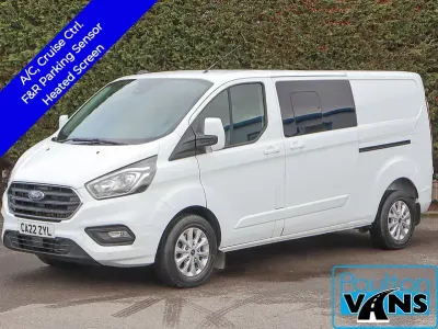 Used Ford Transit Custom Limited 130 HP (95 kW) 2022 White Van