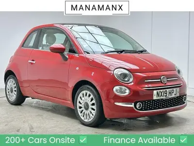 Used Fiat 500 Lounge 69 HP (50 kW) 2019 Pasodoble red Hatchback