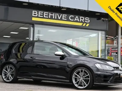 Used VW Golf VII R 2017 Black Hatchback