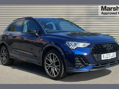 Used Audi Q3 Black Edition 150 HP (110 kW) 2023 Blue SUV