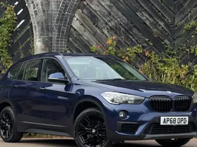 Used BMW X1 150 HP (110 kW) 2019 Blue SUV