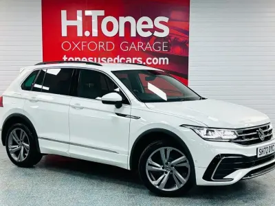 Used VW Tiguan R-line Edition 150 HP (110 kW) 2022 White SUV