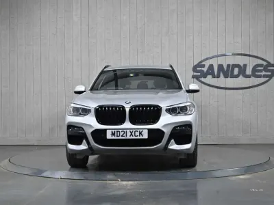 Used BMW X3 M Sport 190 HP (139 kW) 2021 Silver SUV