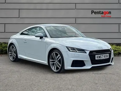 Used Audi TT S-Line 226 HP (166 kW) 2018 White Coupe