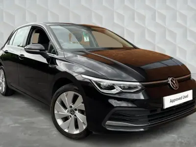 Used VW Golf VII Style 130 HP (95 kW) 2020 Black Hatchback