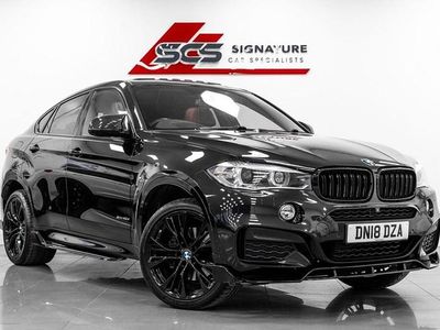 Black Used 2018 BMW X6 M Sport SUV | £24,995 (A bit pricey)