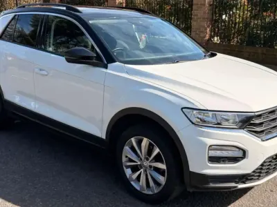 Used VW T-Roc SE 150 HP (110 kW) 2019 White SUV