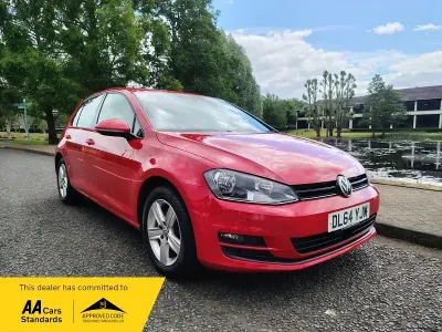 Used VW Golf VII Match 2015 Red Hatchback