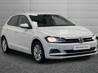 Used VW Polo SE 65 HP (47 kW) 2018 White Hatchback