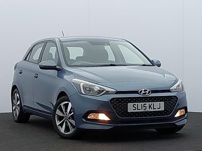Used Hyundai i20 SE 84 HP (61 kW) 2015 Blue Hatchback