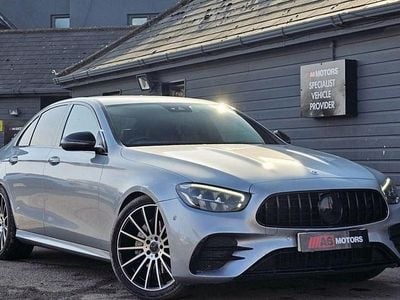 Silver Used 2022 Mercedes E220 AMG line Sedan | £30,489 (Expensive)