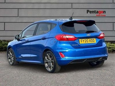 Used Ford Fiesta ST-Line 94 HP (69 kW) 2020 Blue Hatchback