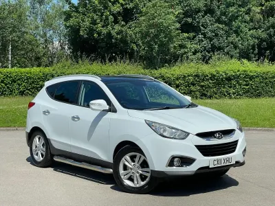 Used Hyundai ix35 Premium 115 HP (84 kW) 2011 White SUV