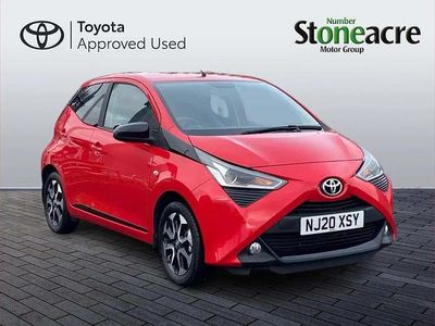 Used Toyota Aygo Trend 72 HP (52 kW) 2020 Red Hatchback