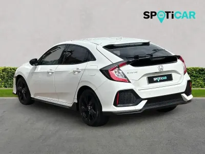 Used Honda Civic Sport 124 HP (91 kW) 2019 White Hatchback