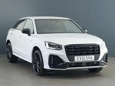 Used Audi Q2 Black Edition 150 HP (110 kW) 2021 White SUV