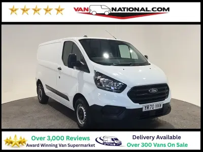 Begagnad Ford Transit Custom 105 HK (77 kW) 2020 Vit Van