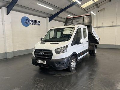Used Ford Transit S 130 HP (95 kW) 2023 White Cabriolet