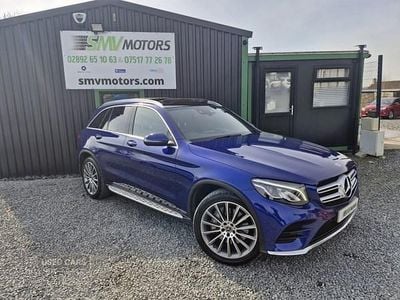 Used Mercedes GLC220 AMG Line Premium 2018 Blue Estate