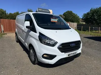 Used Ford Transit Custom Limited 130 HP (95 kW) 2021 White Van