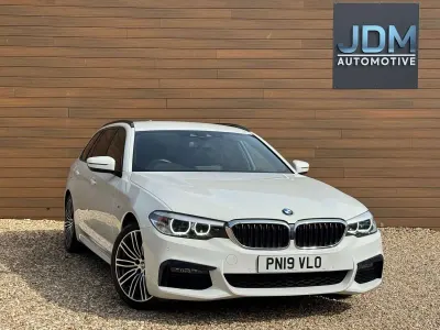 Used BMW 520 M Sport 2019 White Estate