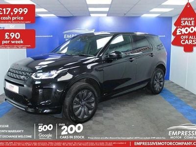 Black Used 2019 Land Rover Discovery Sport SE Dynamic SUV | £17,999