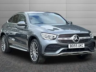 Käytetty Mercedes GLC300 AMG Line Premium 306 HP (225 kW) 2023 Harmaa Coupe - kaksiovinen