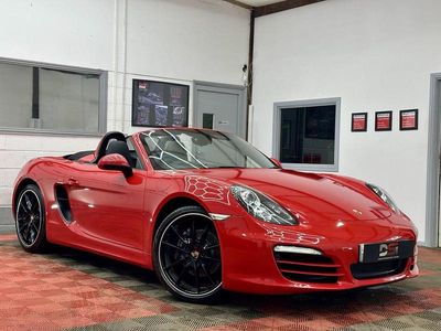Used Porsche Boxster 265 HP (194 kW) 2014 Red Cabriolet