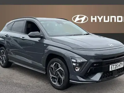 Used Hyundai Kona N Line 137 HP (100 kW) 2025 Grey SUV
