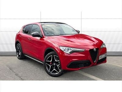 Used Alfa Romeo Stelvio Ti 280 HP (205 kW) 2019 Red SUV