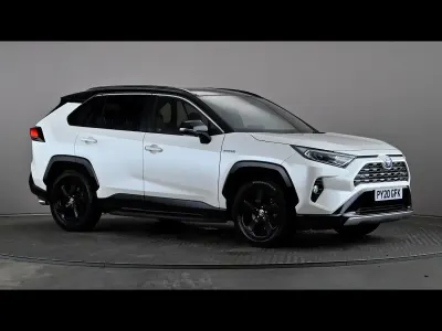 Used Toyota RAV4 218 HP (160 kW) 2020 White/black SUV
