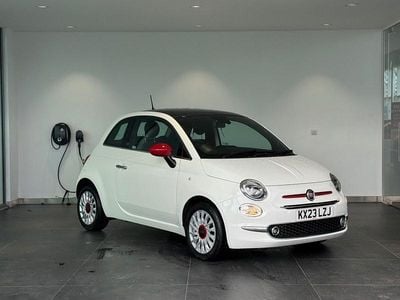 Used Fiat 500 Red 70 HP (51 kW) 2023 White Hatchback